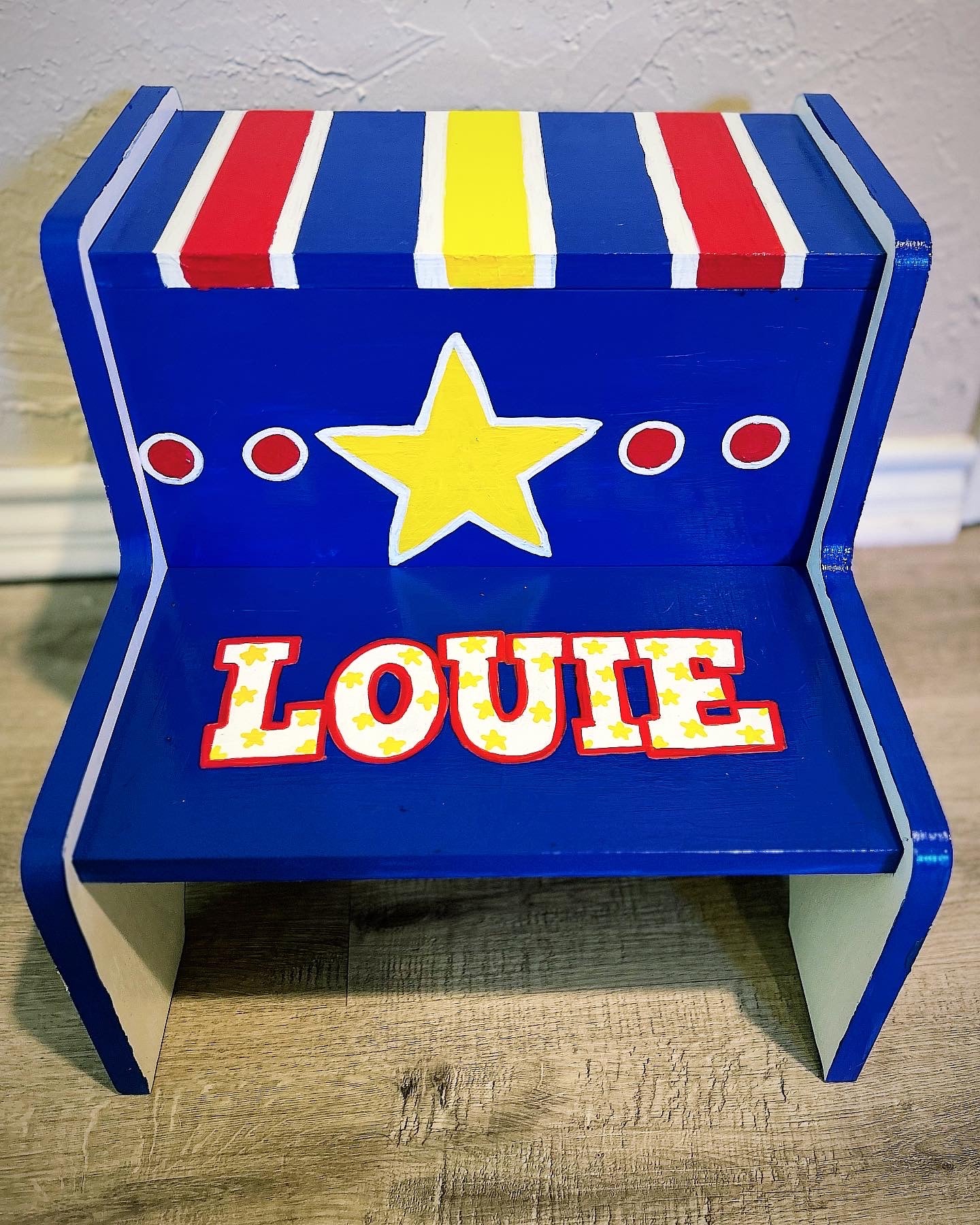 Hand-painted Step Stools