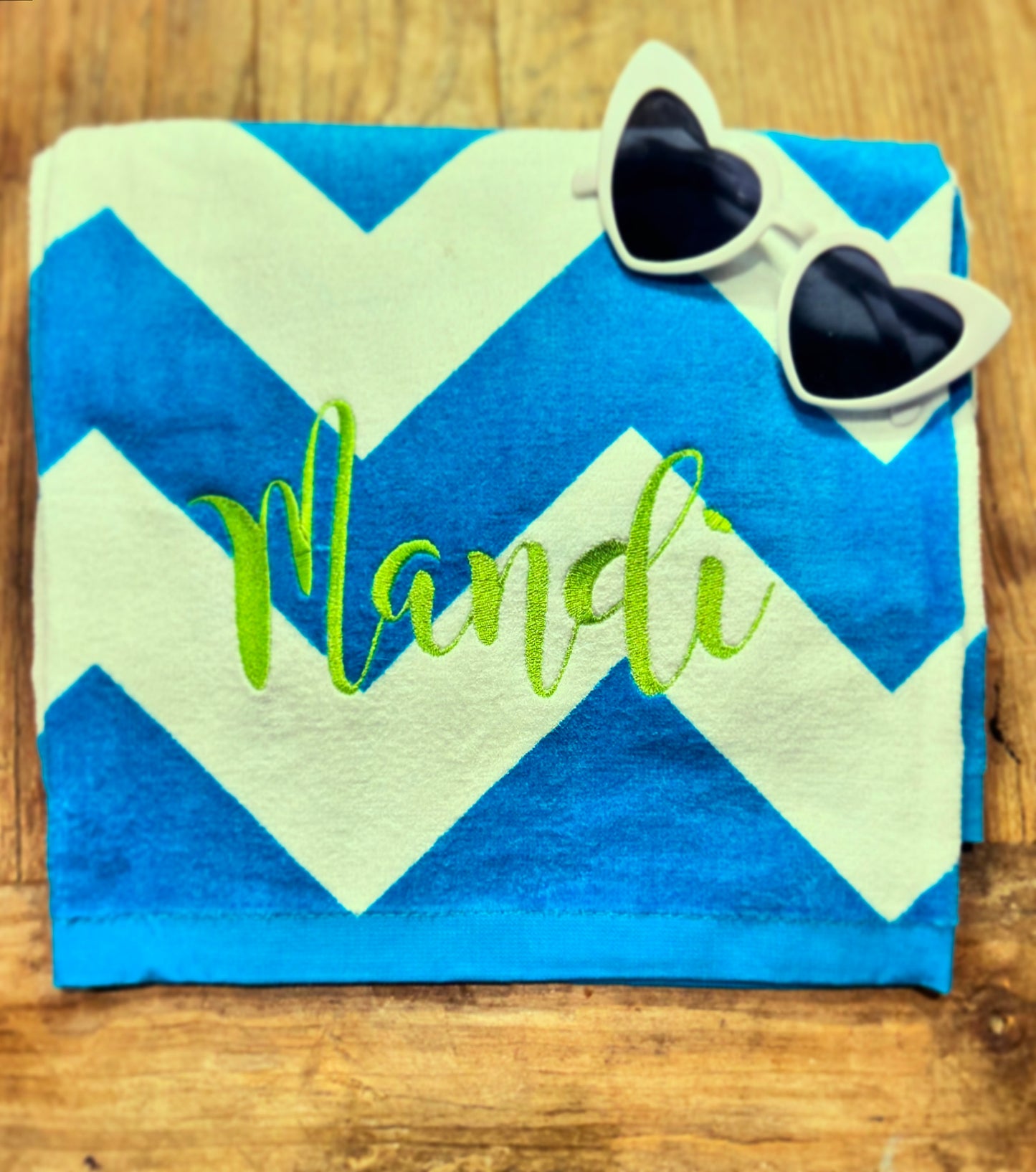 Pool Towels with Monogram