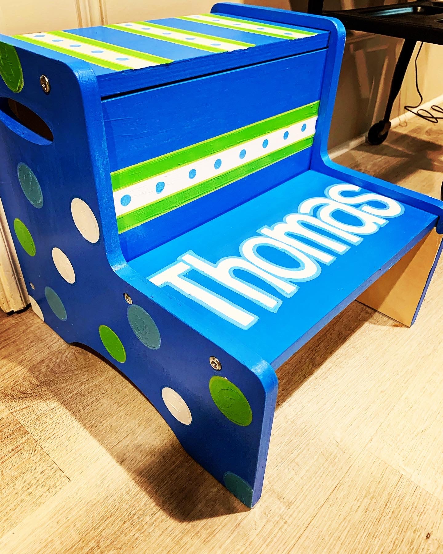Hand-painted Step Stools