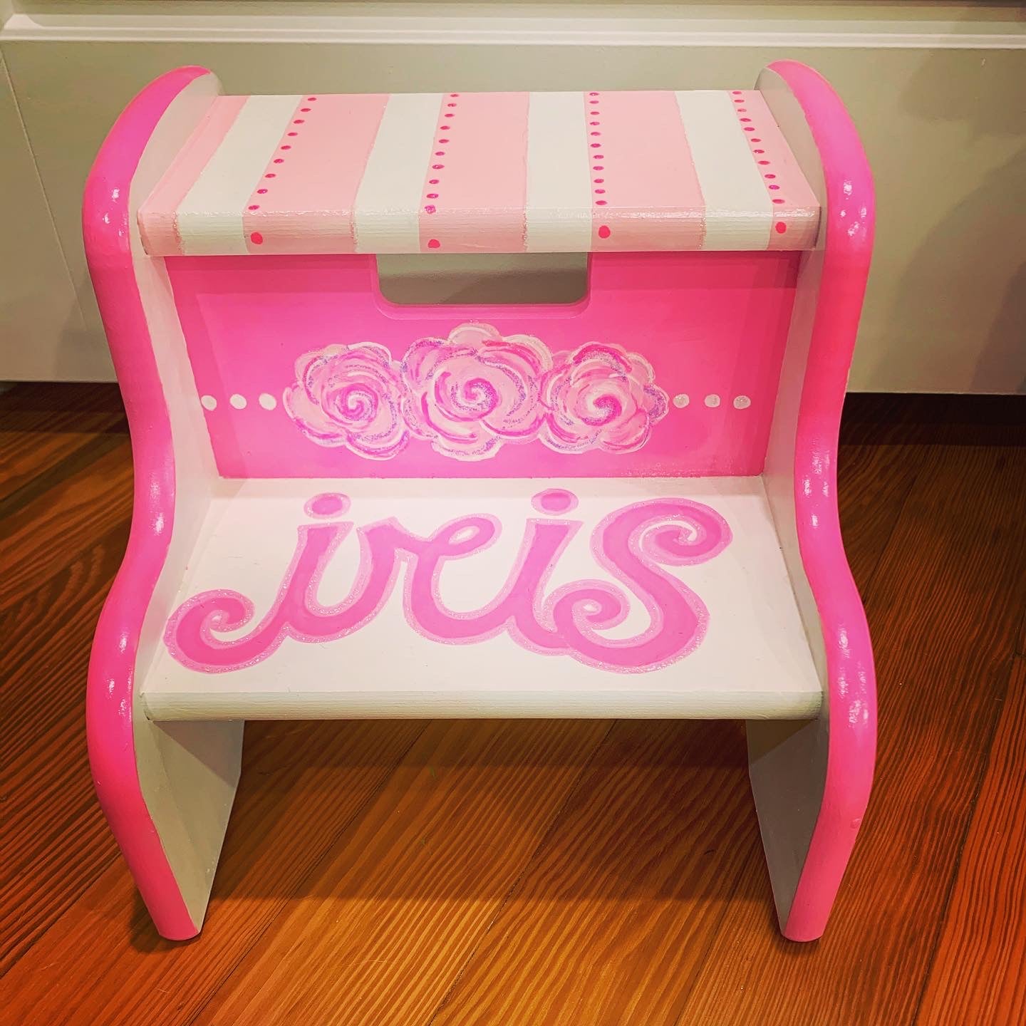 Hand-painted Step Stools