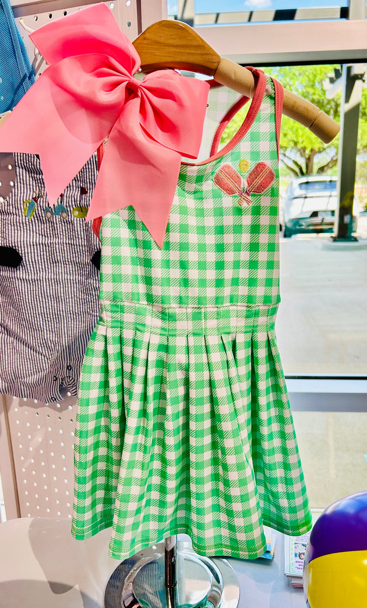 Youth Athletic dress with shorts
