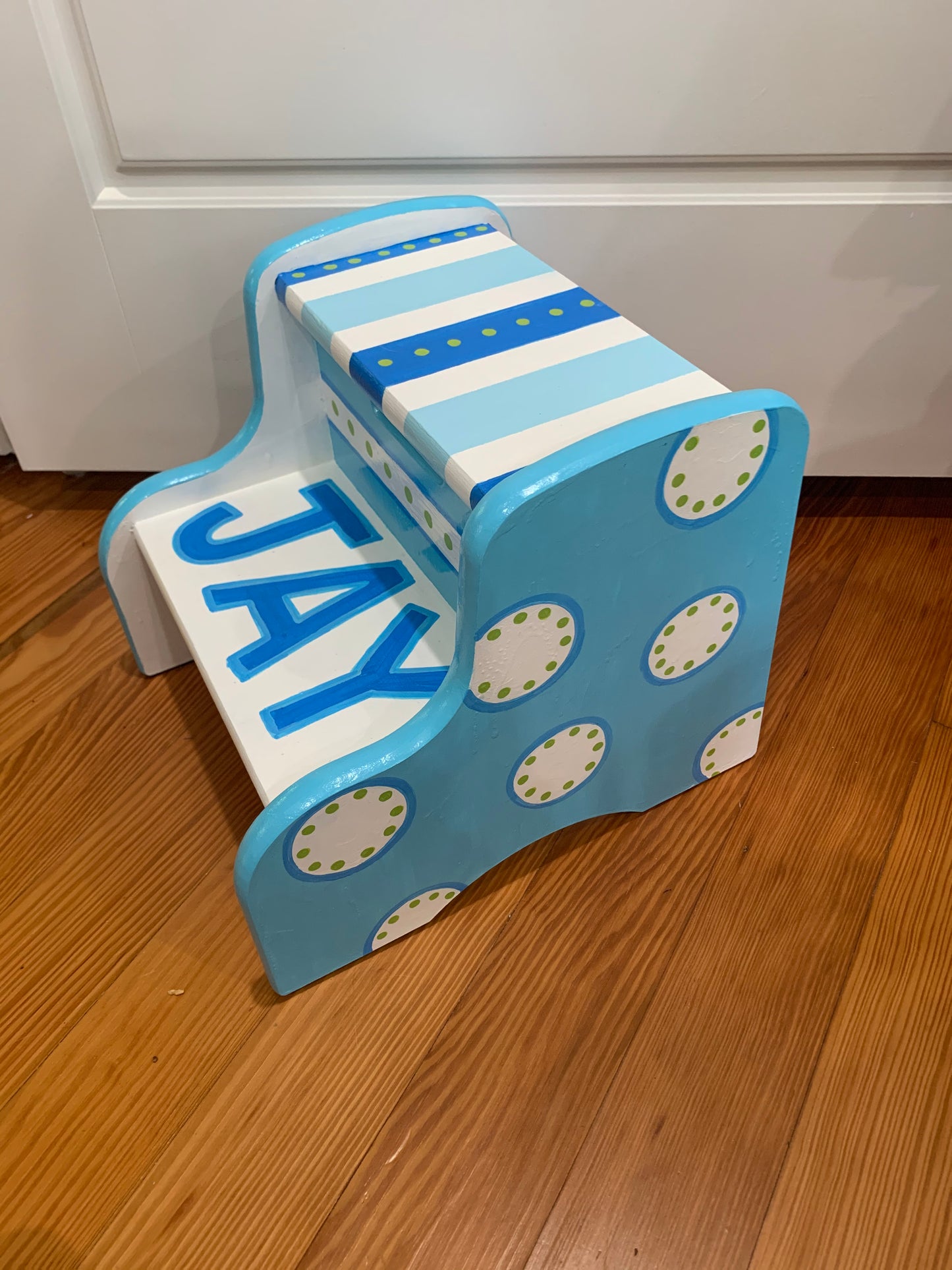 Hand-painted Step Stools