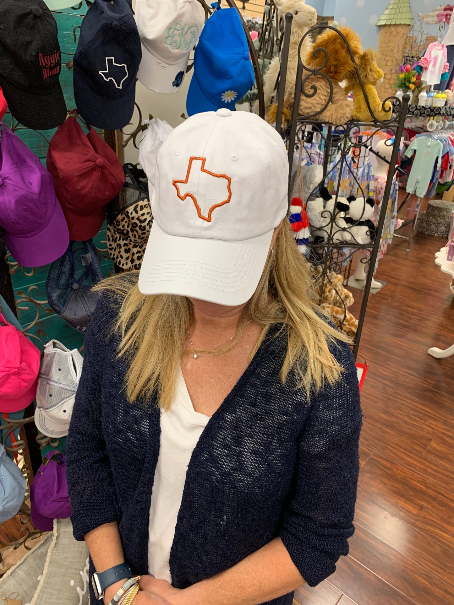 Monogrammed Baseball Caps