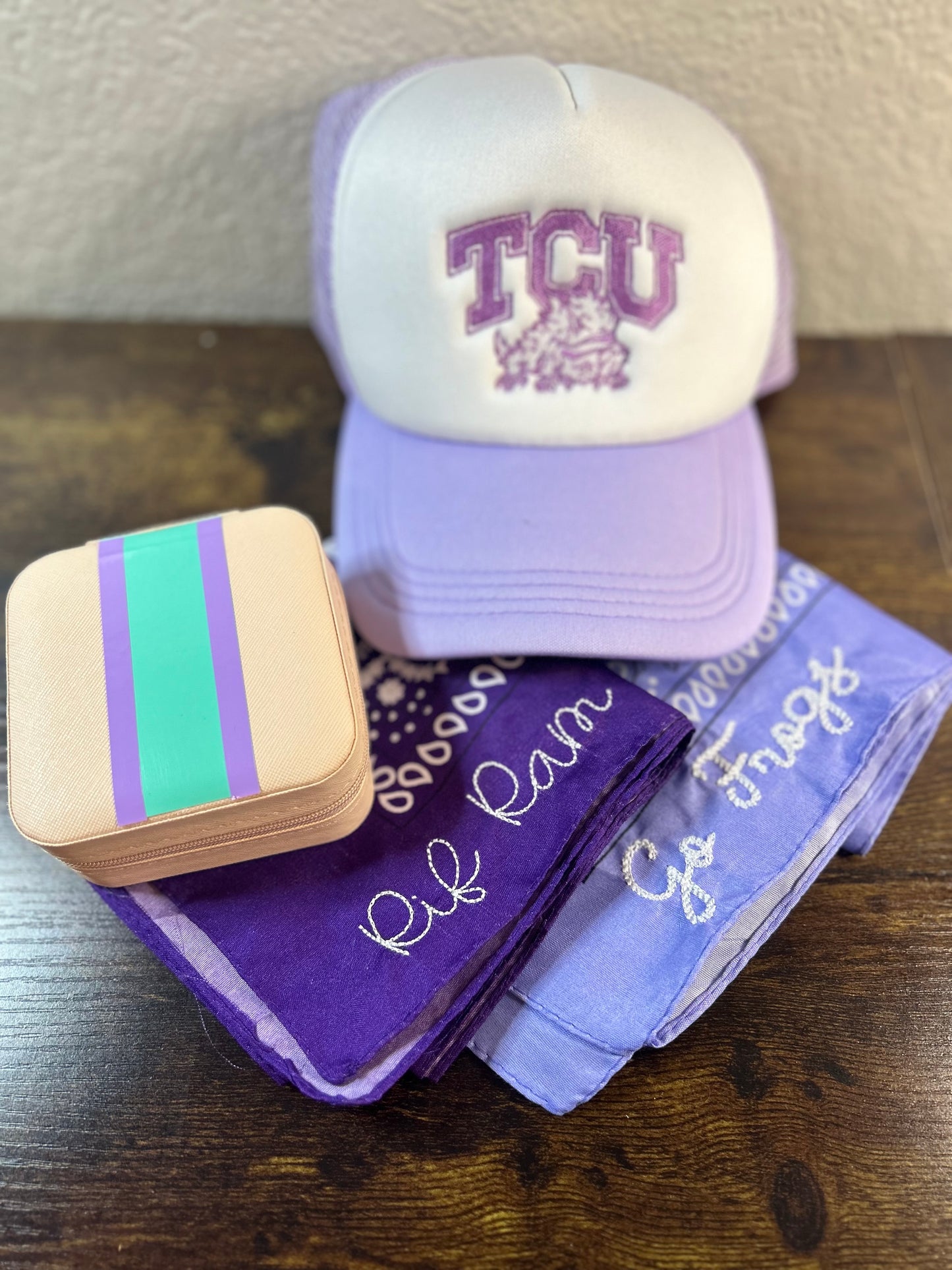 Monogrammed Baseball Caps