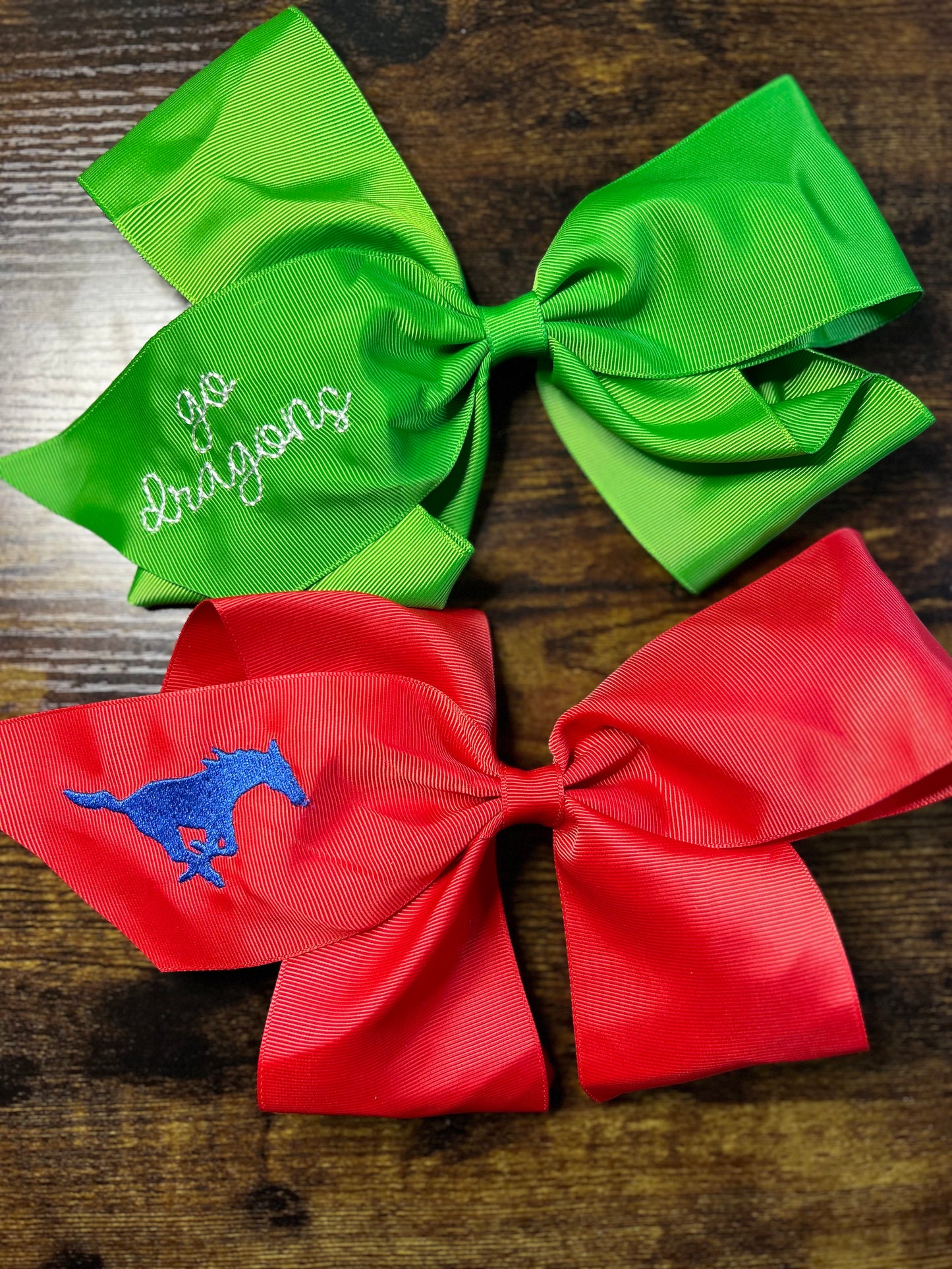 Monogrammed Bows