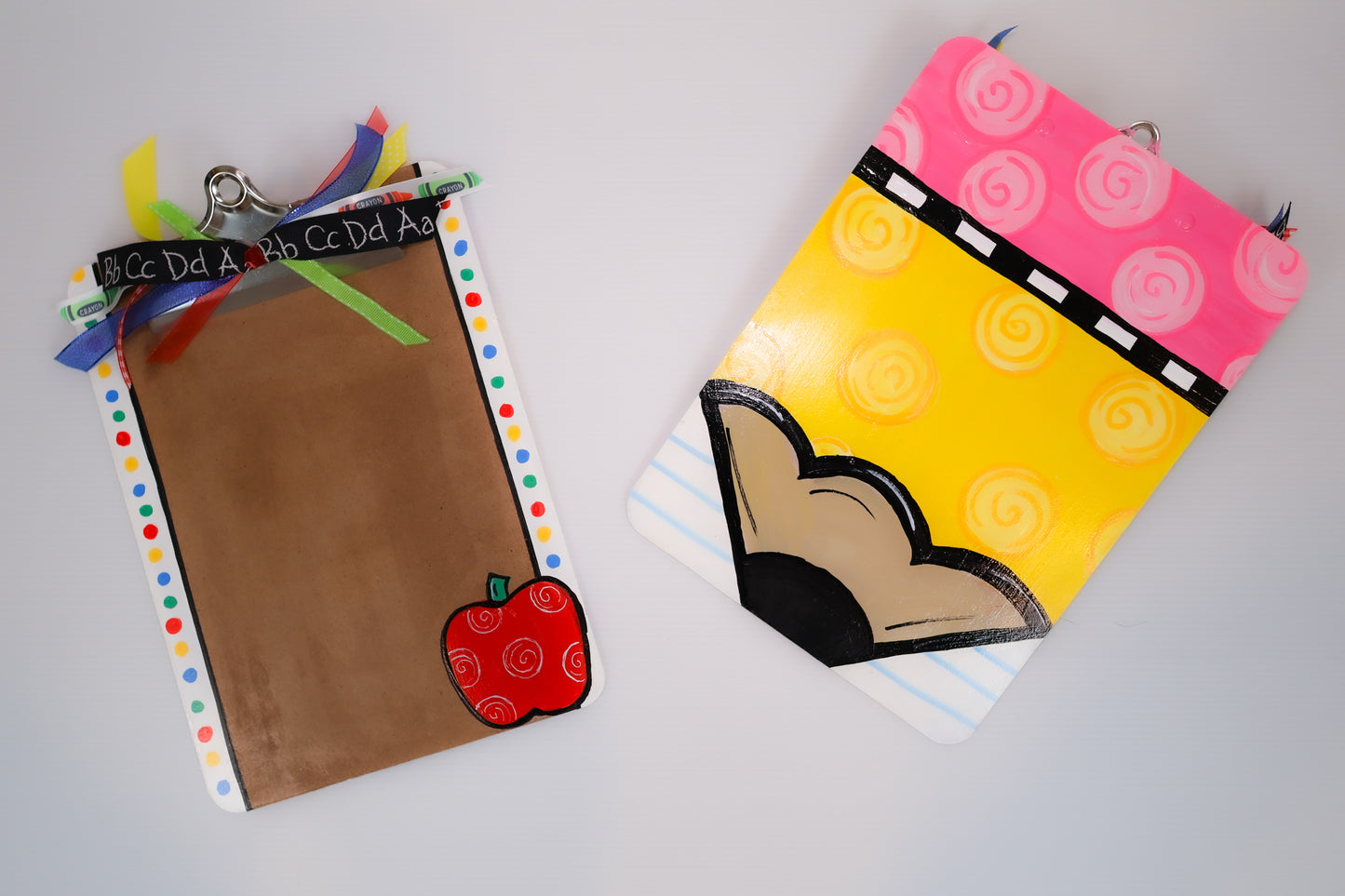 Hand-painted Clip Boards