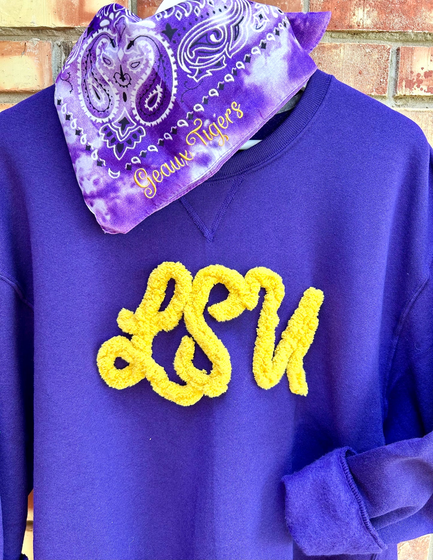 Yarn Embroidered Sweatshirt