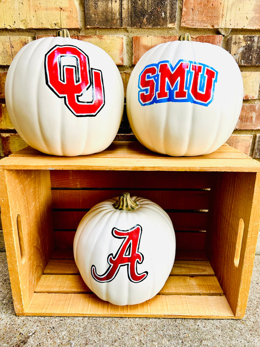 Hand-painted Pumpkins