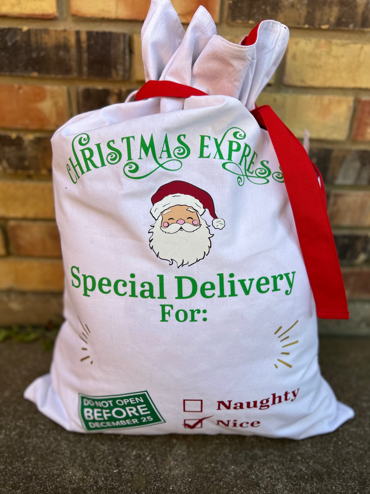 Santa Sacks- Personalized