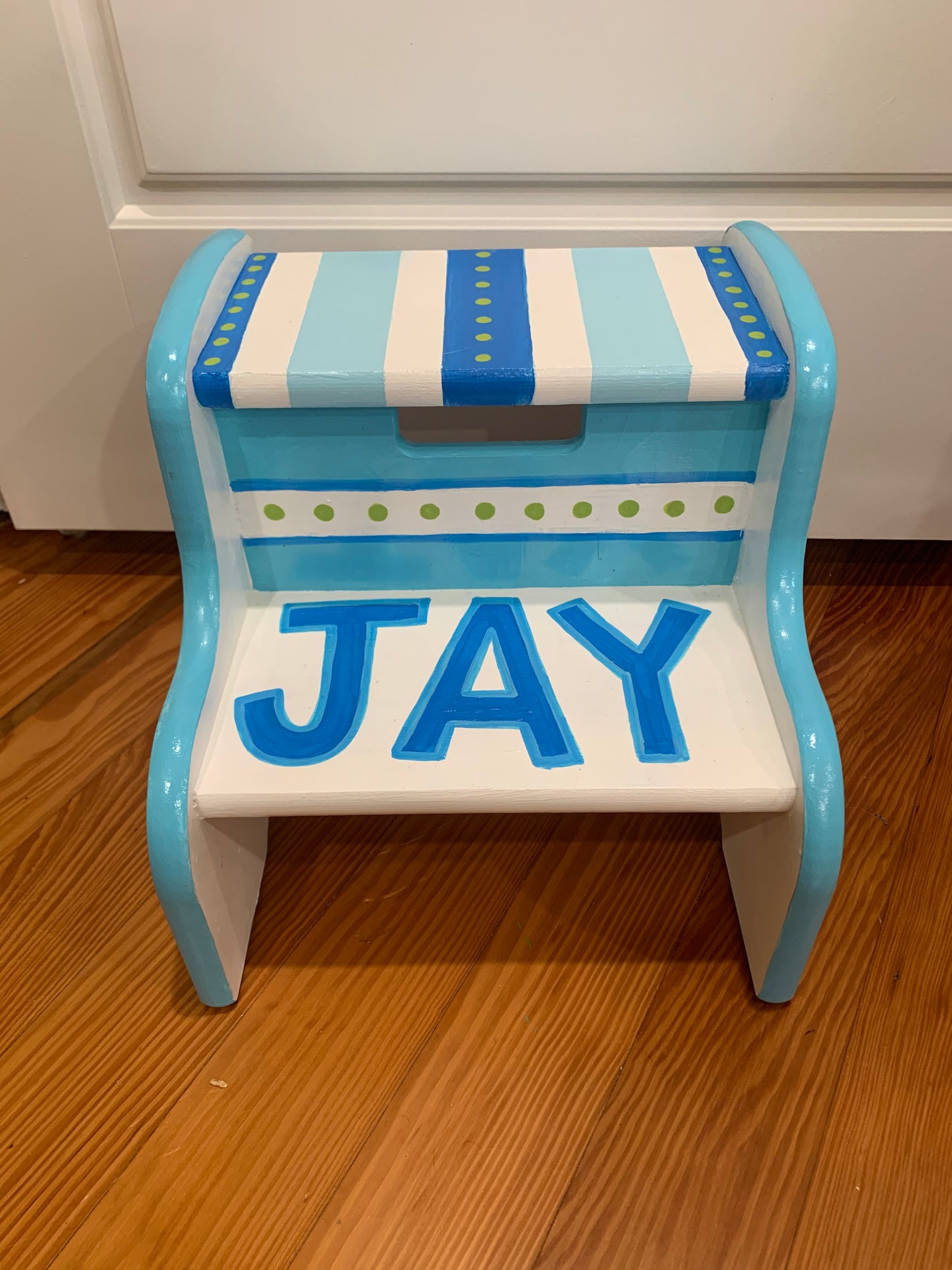Hand-painted Step Stools